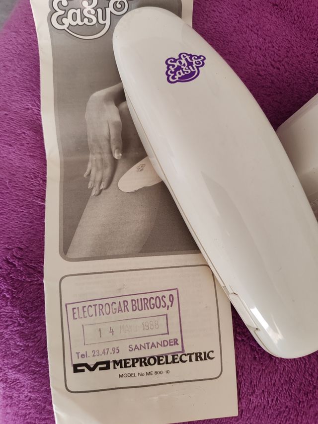 Epilatore antico 1988