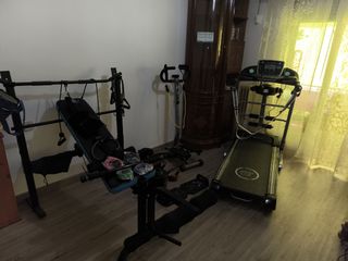 GYM presbanco,cinta de correr,step,ect