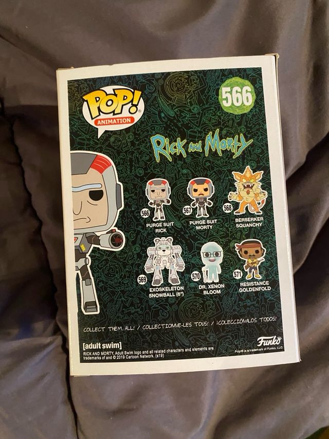 Funko pops Rick i Morty