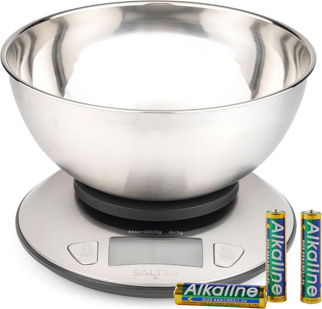 NOVITÀ - Bilancia da cucina Salter con ciotola - Multiplo
