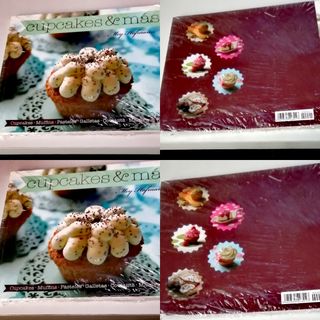 libro cupcakes&mas. Precintado, nuevo a estrenar.