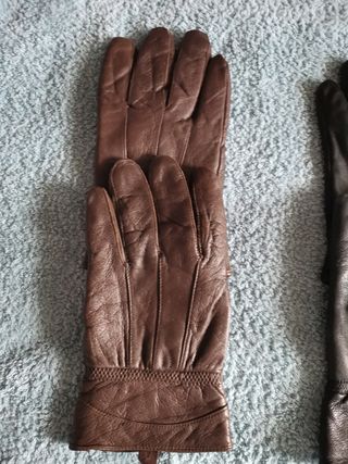 Guantes Piel - Hombre XL (2 pares)