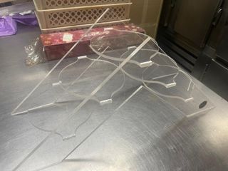 Moldes de metraquilato o acero inox,para eventos