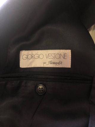 Traje italiano Giorgio Vestone azul - talla 52