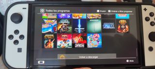 Nintendo Switch OLED + mando+ maleta de viaje 