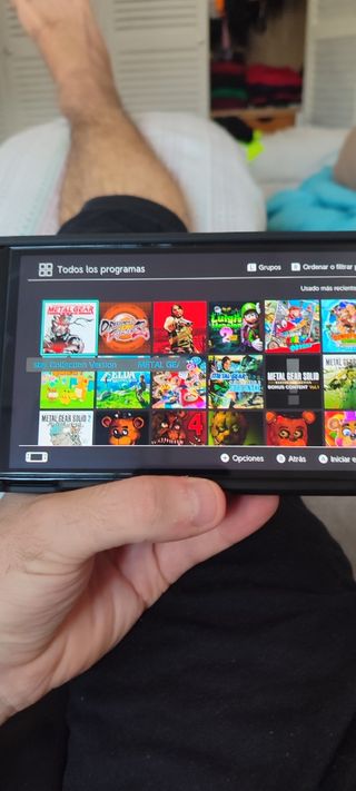 Nintendo Switch OLED + mando+ maleta de viaje 