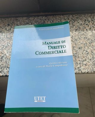Manuale di diritto commerciale