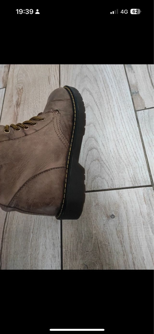 Stivali anfibi beige