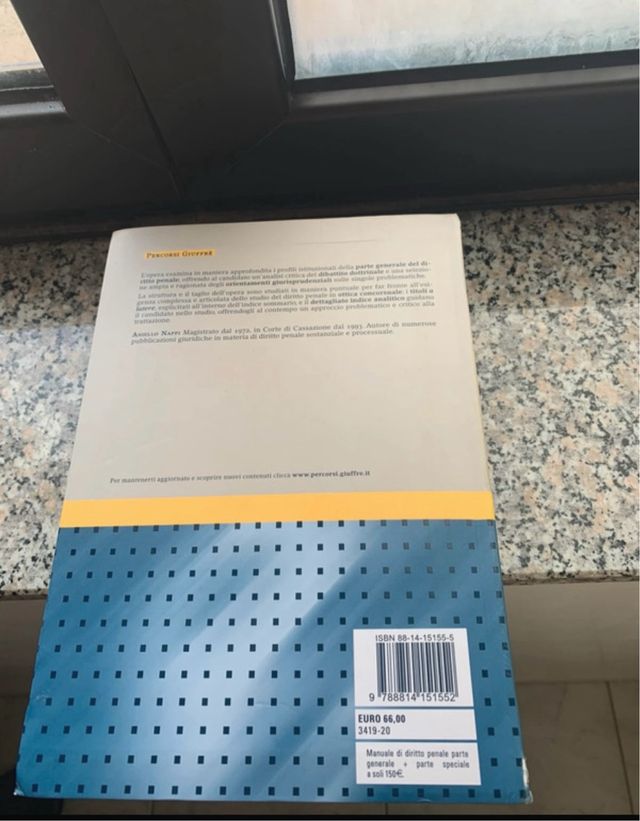 MANUALE DI DIRITTO PENALE PARTE GENERALE