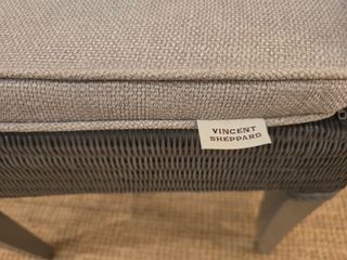 4 Sillas ratán Vincent Sheppard grises