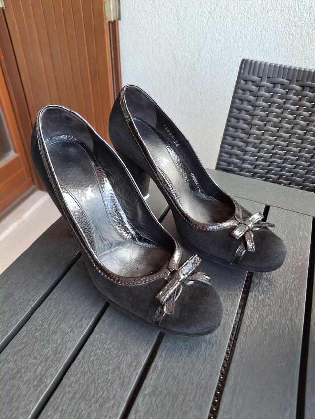 Décolleté nero Geox