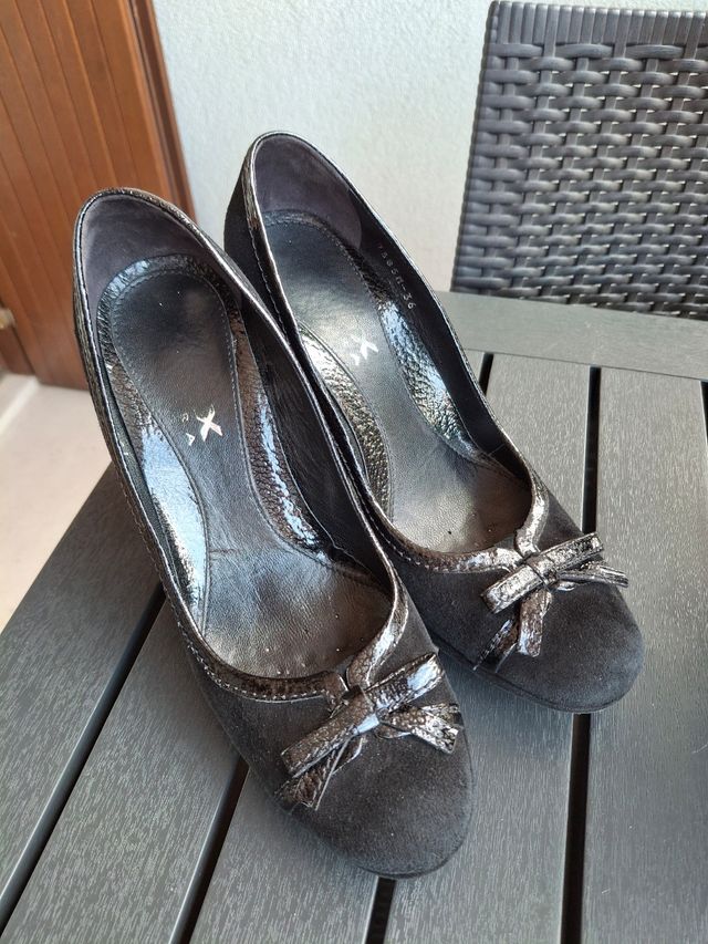 Décolleté nero Geox