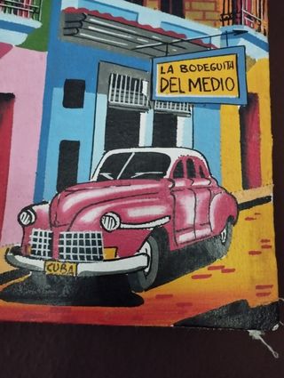 Dipinto cubano "la bodeguita del medio",