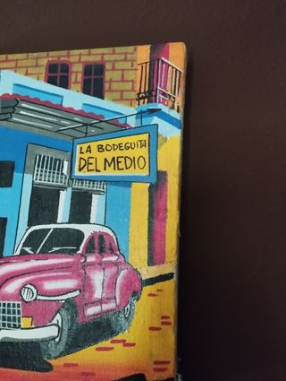Dipinto cubano "la bodeguita del medio",