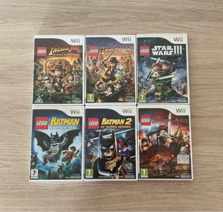 6 Juegos Lego Nintendo Wii y WiiU