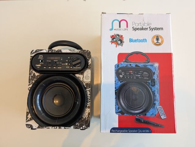 Altavoz Karaoke Bluetooth Music Life