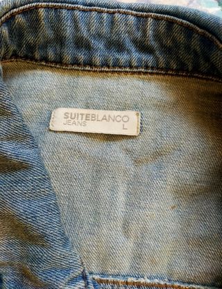 Chaleco y pantalón vaquero pirata mujer