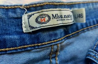 Chaleco y pantalón vaquero pirata mujer