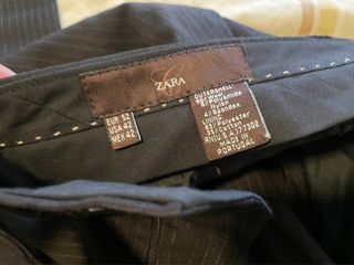 Traje Zara negro T.52