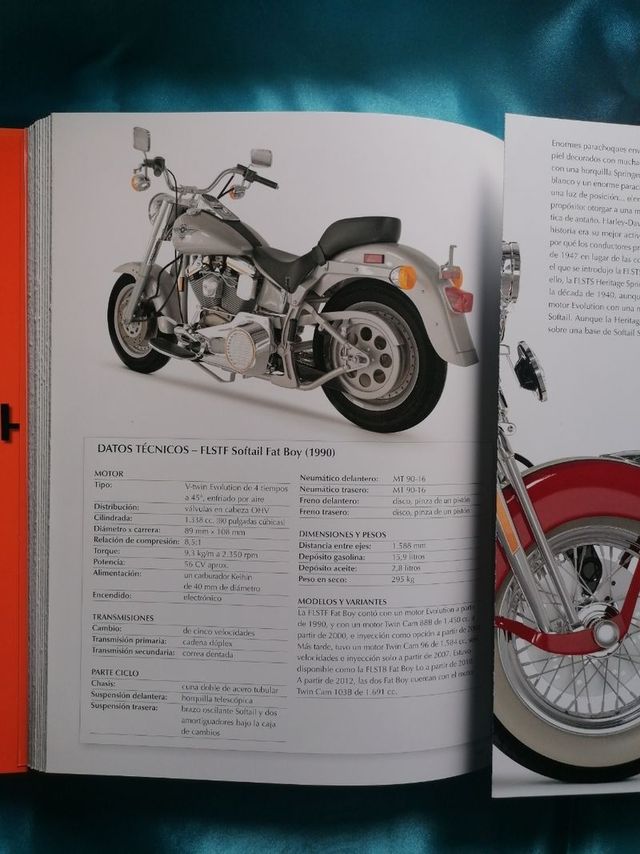 MOTO. HARLEY DAVIDSON. LIBRO. LEGENDARIA