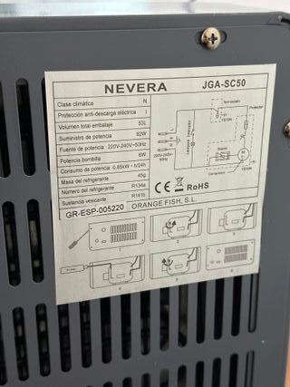 Nevera Granini Edición Limitada