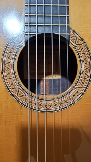 Guitarra Alhambra 11P año 1978 Cedro y Palosanto