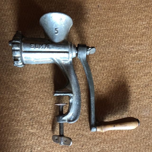 ELMA 5 original picadora de carne Vintage