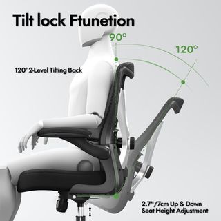 Sedia da ufficio ergonomica reclinabile regolabile