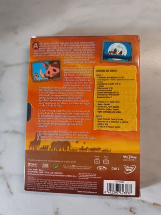 El Rey León - Edición Especial 2 Discos DVD