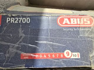 BARRA BOMBIN SEGURIDAD ANTIOCUPAS,ABUS PR2700