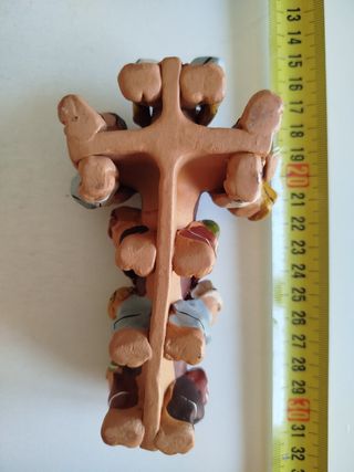 Figuras de terracota hechos a mano, arte andino.