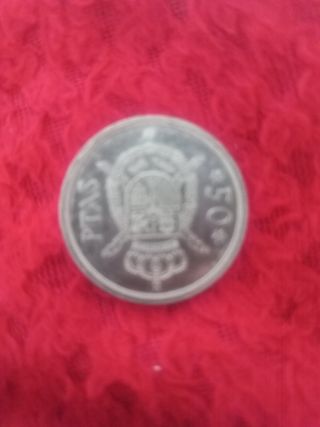 Moneda 50 pesetas España 1975