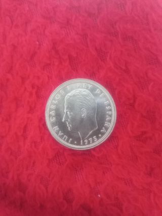 Moneda 50 pesetas España 1975