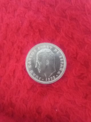 Moneda 50 pesetas España 1975