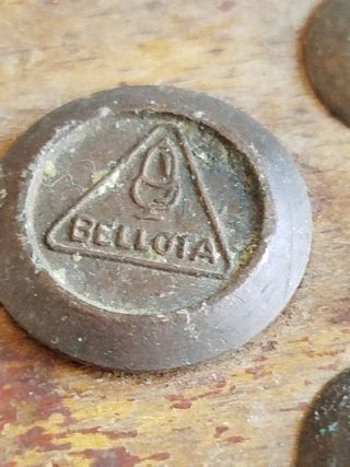 Antiguo serrucho de carpintero, marca Bellota