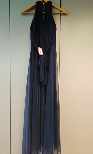 Vestido azul marino fiesta NUEVO