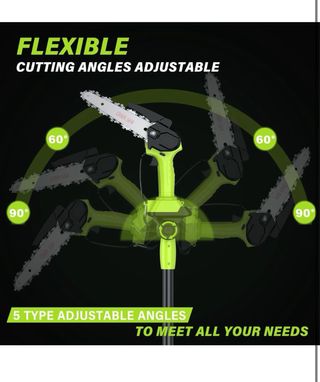 Motosierra poda telescópica 21V