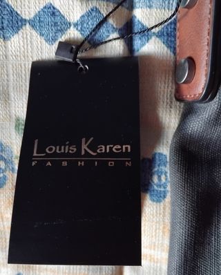 Maletín Louis Karen Marrón-Gris