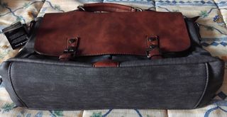 Maletín Louis Karen Marrón-Gris