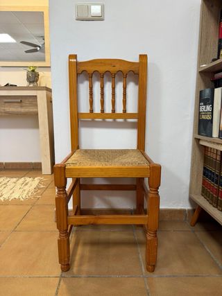 Mesa comedor madera pino 10 sillas