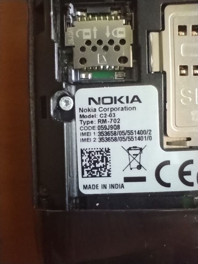 Nokia C2-03 nero