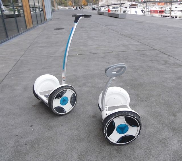 Ninebot E: 2 Segway senza batterie 