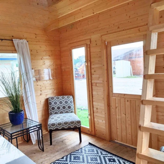 Casa de madera con altillo, somos fabricantes