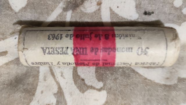 Cartucho de pesetas 1963