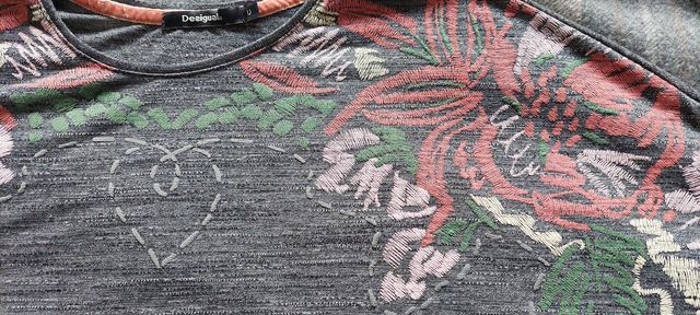 Desigual poncho grigio - Taglia U