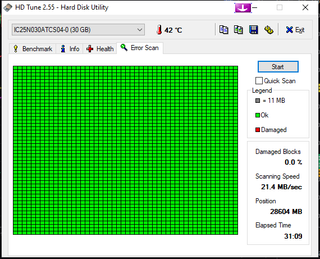 HDD IBM Travelstar 30Gb 2,5" Mod. IC25N030ATCS04-0