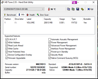 HDD IBM Travelstar 30Gb 2,5" Mod. IC25N030ATCS04-0