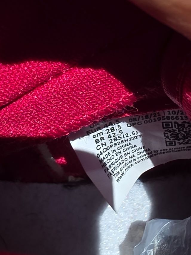 Air Jordan 1 High FlyEase 'Cardinal Red'  size44,5