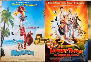 Lote 7 Posters Dobles Cine