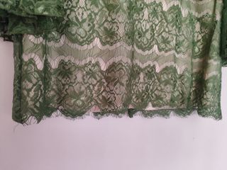 Top encaje verde 